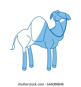 camel manger animal character christmas