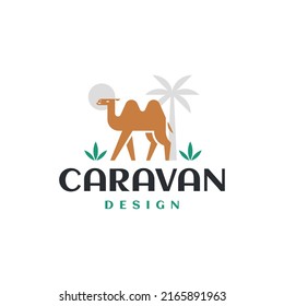 Camel modern logo design icon vector.