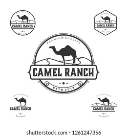 Camel ranch logo vintage