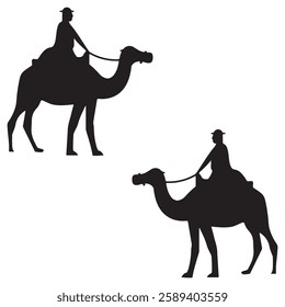 Camel Silhouette, Camel illustration, Camel icon Silhouette, Camel Silhouette illustration