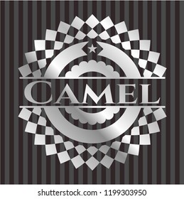 Camel silvery badge