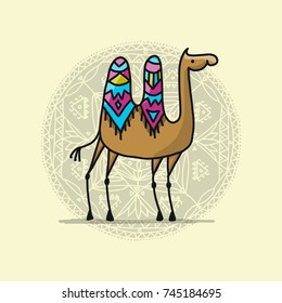 Camel, sketch for your design