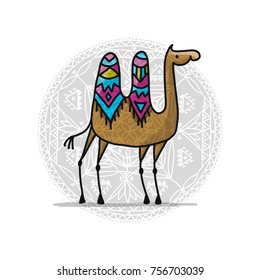 Camel, Sketch For Your Design