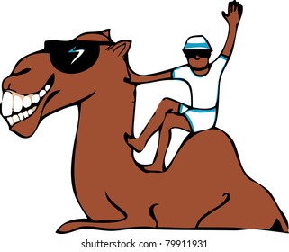 camel tourist