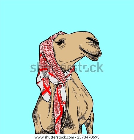 camel use illustartion vector tees