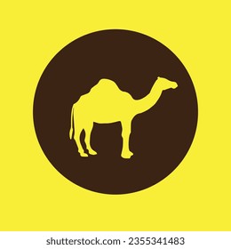 Símbolo del camello Logotipo de animal 