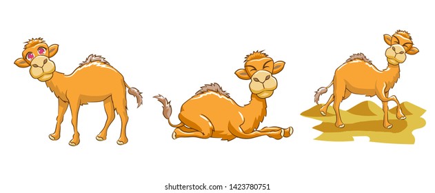 camel vector graphic design clipart