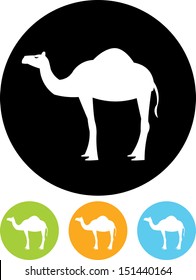 Camel vector icon 