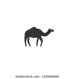 Camel vector silhouette. Camel logo design