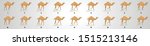 Camel walk cycle Animation sequence, animation frames