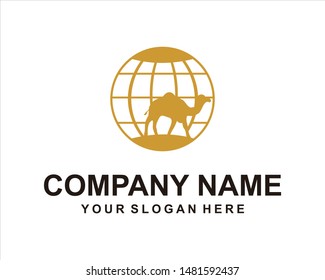 camel world logo vector design