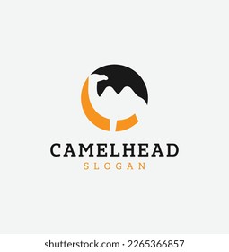 camelhead logo template design with vector logo and icon designs.