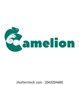 Camelion simple logo for editing and branding
