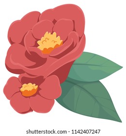 camellia japonica flower