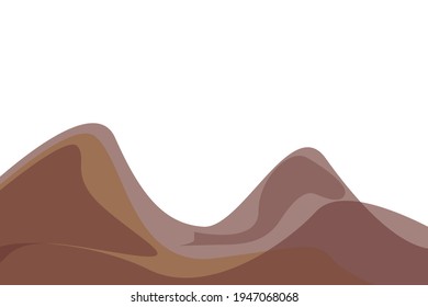 camels in desert with copy space for text
