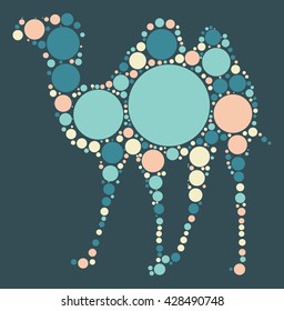 camelshape design by color point