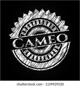 Cameo chalk emblem