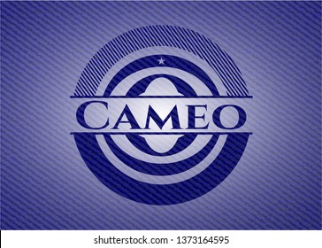 Cameo with jean texture