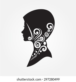 Cameo Silhouette - Hijab 2