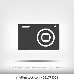 Camera 3d photo  icon