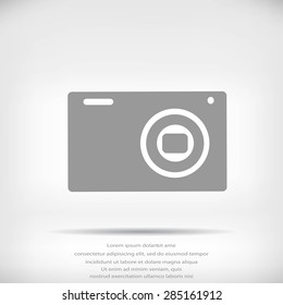 Camera 3d photo  icon