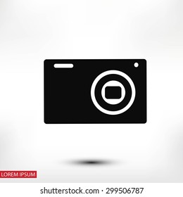 Camera 3d photo  icon