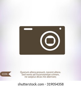 Camera 3d photo  icon