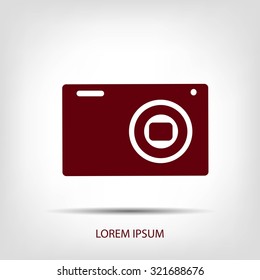 Camera 3d photo  icon