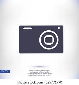 Camera 3d photo  icon