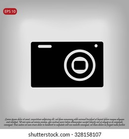 Camera 3d photo  icon