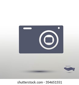 Camera 3d photo  icon