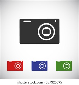 Camera 3d photo  icon