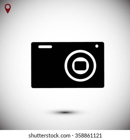 Camera 3d photo  icon