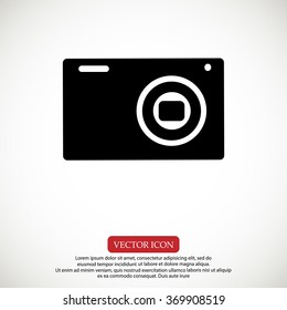 Camera 3d photo  icon