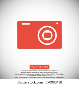 Camera 3d photo  icon