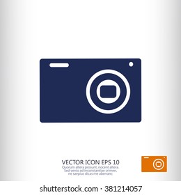 Camera 3d photo  icon