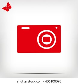 Camera 3d photo  icon
