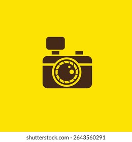 camera abstract logo modern style