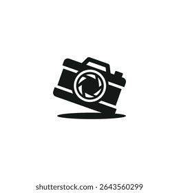 camera abstract logo modern style
