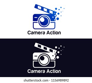 Camera Action Logo Template
