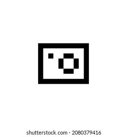 camera alt pixel perfect icon design. Flat style design isolated on white background. Vector illustration