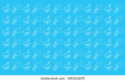 camera analog retro background pattern vector