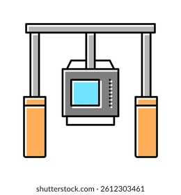 camera anti shock tool color icon vector. camera anti shock tool sign. isolated symbol illustration