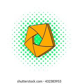 Camera aperture icon