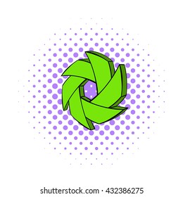 Camera aperture icon