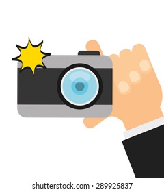 camera app design, vector illustration eps10 graphic 