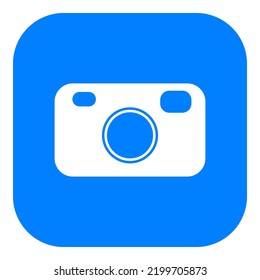 Camera and app icon on white