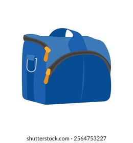 Camera Bag Video Production Vector Illustration, Isolated