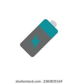Camera Battary icon set. Camera instrument Symbol, logo . Vector Illustration flat icon.