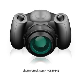 Camera black, mesh